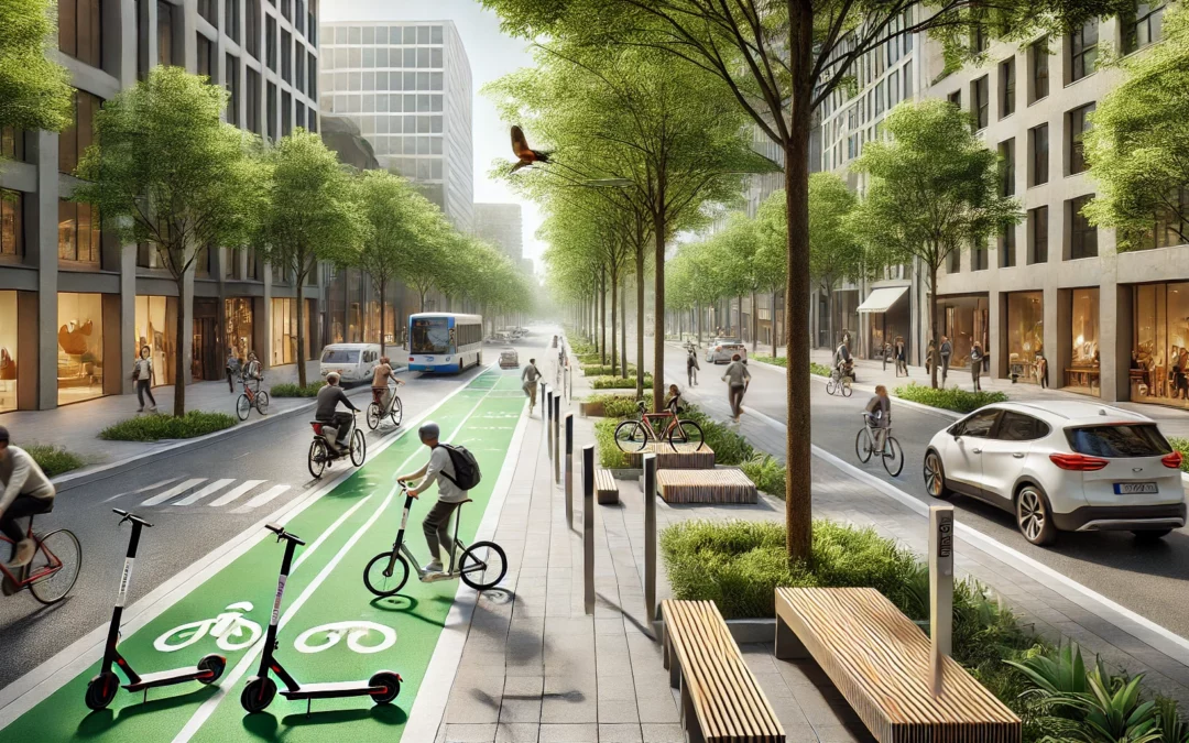 Le mobilier urbain, catalyseur de la mobilité douce en ville