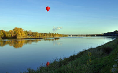 Vol en montgolfière : découvrez la Loire vue du ciel